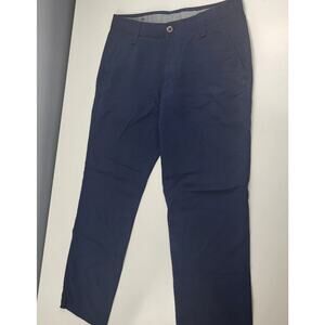 Under Armour Men’s Pants Size 34 x 30 Navy Blue Loose Fit